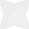 Ekena Millwork Cosmo Architectural Grade PVC Ceiling Medallion, 30"OD x 3"ID x 11 1/4"C x 1"P, One-Piece CMP30CM-03000 - alternate 2